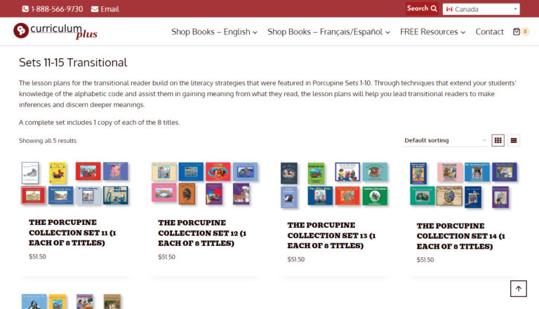 Curriculum Plus books