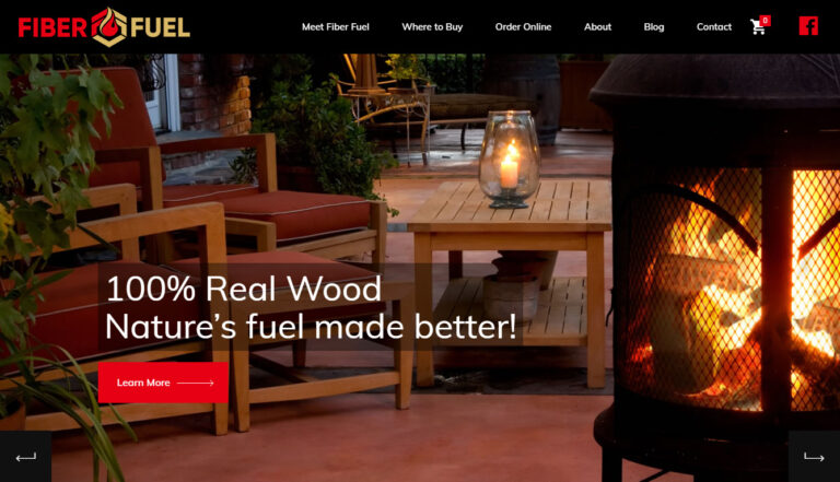 Fiber Fuel home page