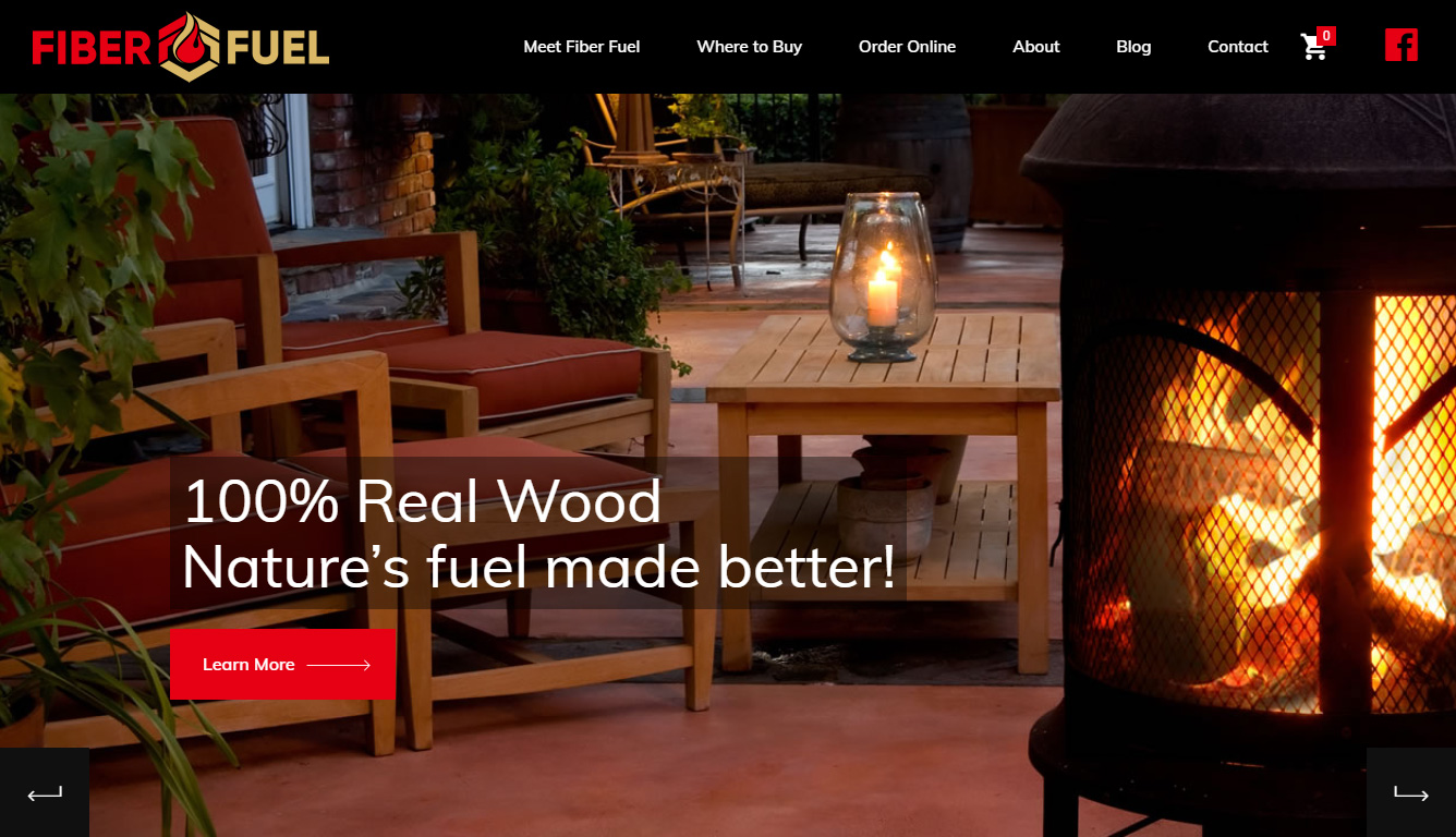 Fiber Fuel home page